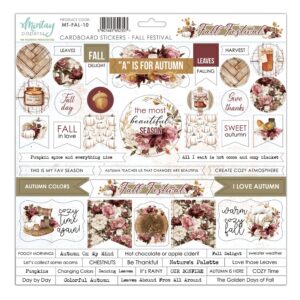 Mintay Fall Festival10 Cardboard Stickers