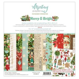 Mintay Merry & Bright 07 12x12 Blokk