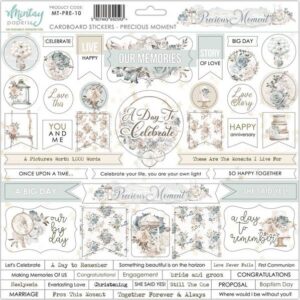 Mintay Precious Moments 10 Cardboard Stickers