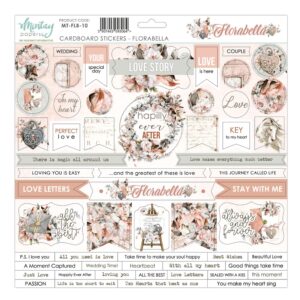 Mintay Florabella 10 Cardboard Stickers