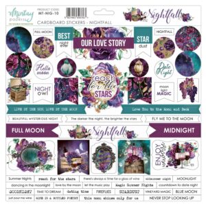 Mintay Nightfall 10 Cardboard stikers