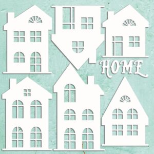 Mintay Chipboard - Houses Set