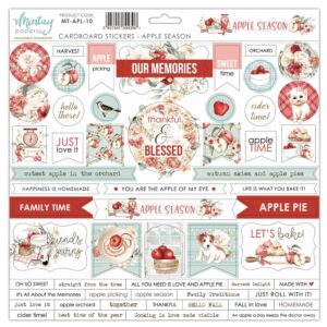 Mintay Apple Season10 Cardboard stikers