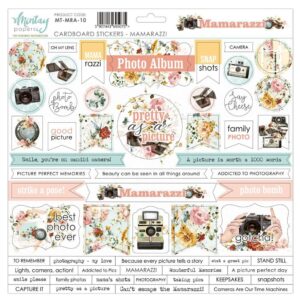 Mintay Mamarazzi 10 Cardboard Stickers