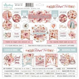 Mintay Blissful Time 10 Cardboard Stickers