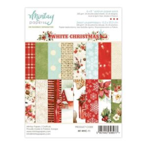 Mintay White Christmas 11 6x8 Blokk