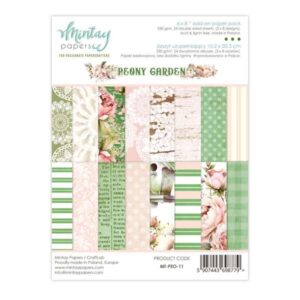 Mintay Peony Garden 11 6x8 Blokk