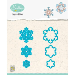 Layered Dies "snowflakes 05"