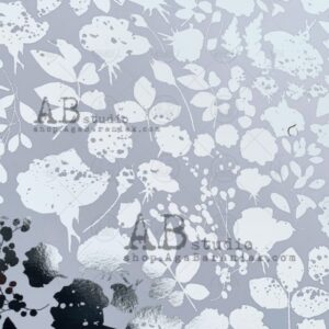 ABstudio Glam paper "Silver nature " Sølv foil no.83