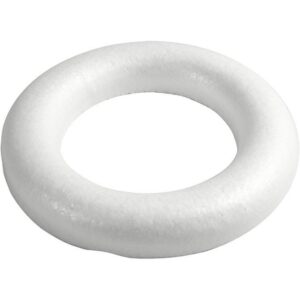 Isoporing med flat bakside 30cm