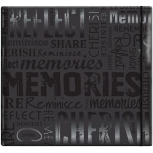MBI Gloss Post Bound Album Family - Memories - Sort