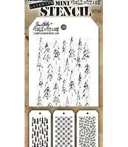 Tim Holtz Stencil sett 50