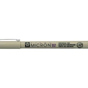 Sakura Pigma Micron 02 – 0,30mm – 49 Sort