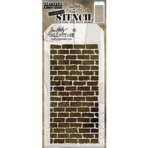 Tim Holtz Stencils - Bricked