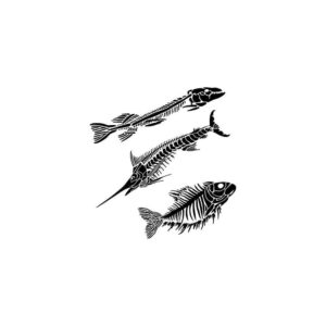 Crafter's Workshop Stencil Fish Fossils