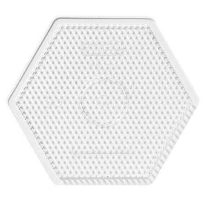 Perleplate midi Sekskant stor