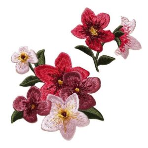 Strykemerke Blomster røde