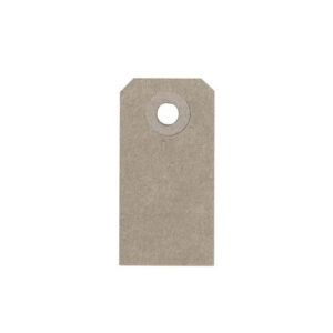 Manila tags 3x6 cm 20 stk. natur