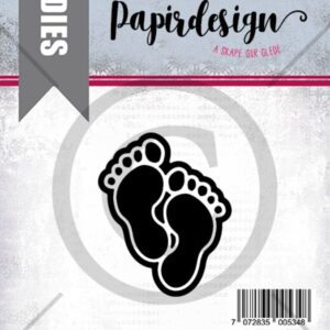 Papirdeisgn Babyføtter Dies