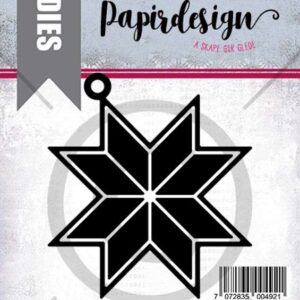 Papirdesign Dies - Julerosett