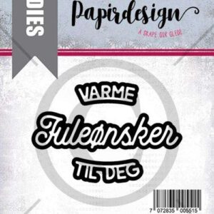 Papirdesign Dies juleønsker