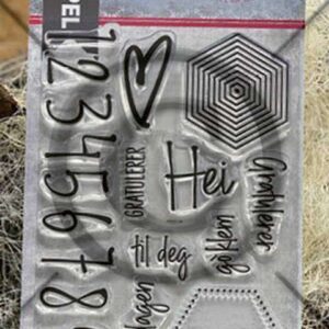 Papirdesign Stempel Heksagon