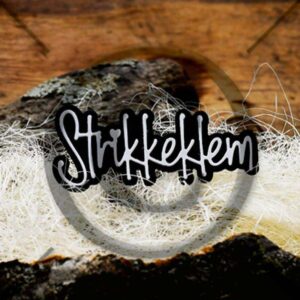 Papirdesign Dies - Strikkeklem