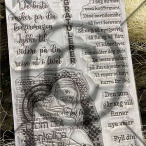 Papirdesign Stempel Fyll din ryggsekk