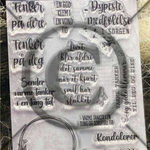 Papirdesign Stempel Varme tanker
