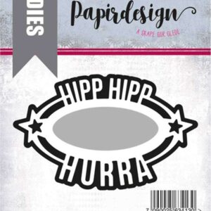 Papirdesign Dies - Hipp hurra 2