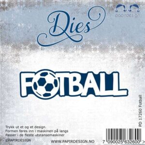 Papirdesign Dies - Fotball