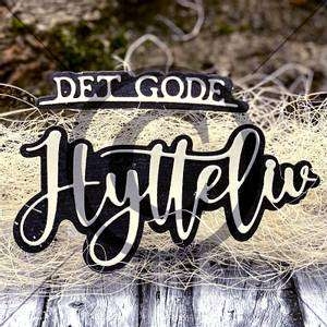 Papirdesign Det gode hytteliv Dies