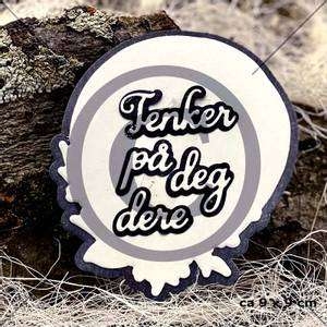 Papirdesign Tenker på deg/dere Dies