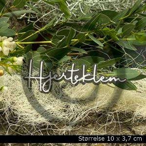 Papirdesign Hjerteklem 3 Die