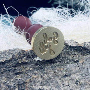 Papirdesign Lakkstempel og håndtak, god jul