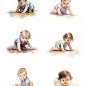 Reprint Baby - A4 Klippeark
