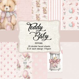 Reprint Teddy Baby Collection - 6x6 blokk