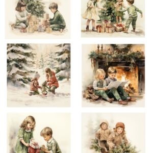 Reprint Christmas Eve - A4 Klippeark