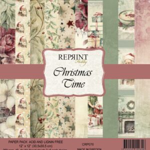 Reprint Christmas Time Collection - 12x12 Blokk