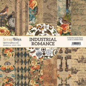 ScrapBoys Industrial Romance 08 12x12 Blokk