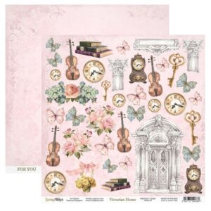 ScrapBoys Victorian Home 07 Klippeark