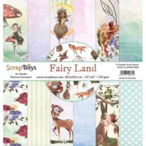 ScrapBoys Fairy Land 08 12x12 Blokk