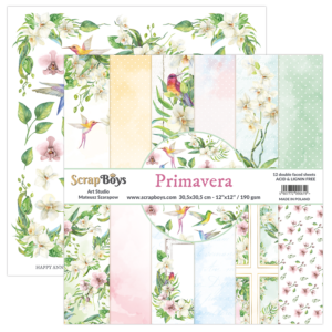 ScrapBoys Primavera 08 12x12 Blokk