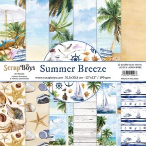 ScrapBoys Summer Breeze 08 12x12 Blokk
