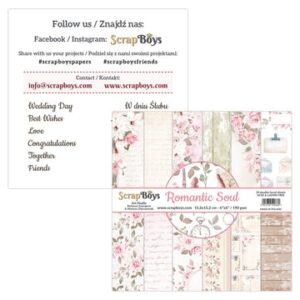 ScrapBoys Romantic Soul 09 6x6 Blokk