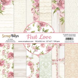 ScrapBoys First Love 08 12x12 Blokk