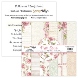 ScrapBoys First Love 09 6x6 Blokk