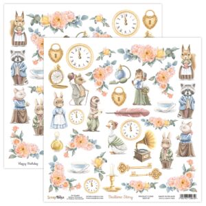 ScrapBoys Bedtime Story 07 Klippeark