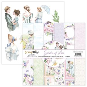 ScrapBoys Garden of Love 09 6x6 Blokk