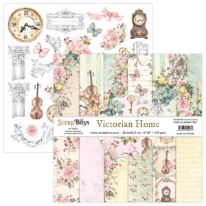 ScrapBoys Victorian home 10 8x8 Blokk